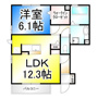 サンティール京の間取り