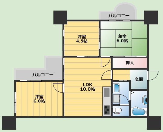 間取り：227096819506
