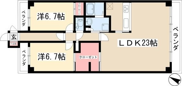 間取り：223040307082