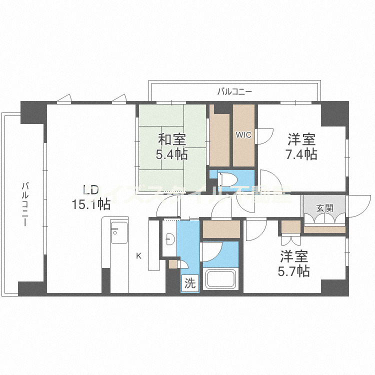 間取り：227103344486