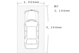 北寺尾三丁目戸建　駐車場の間取り
