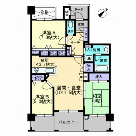 久留米市梅満町&nbsp;8階建&nbsp;築22年のイメージ