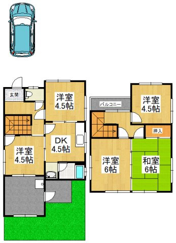 間取り：227103576493