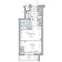 コンシェリア東京 ＯＨＡＮＡＪＡＹＡ ＴＨＥ ＲＥＳＩＤＥＮＣＥ の間取り