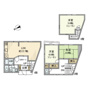 本町戸建ての間取り