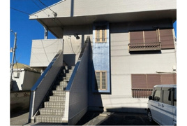 春日部市一ノ割のアパートの外観