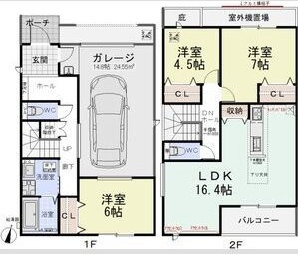 間取り：223040347326