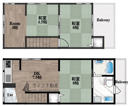 間取り：227101649787