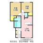 福津市津屋崎のアパートの間取り