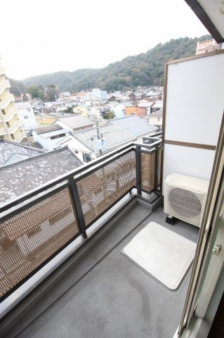 シャトレパインズレークのバルコニー