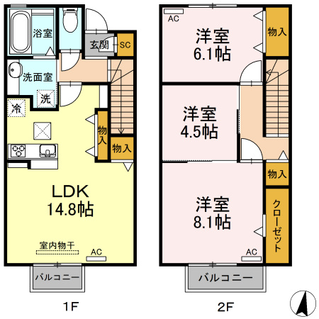 間取り：223039644816