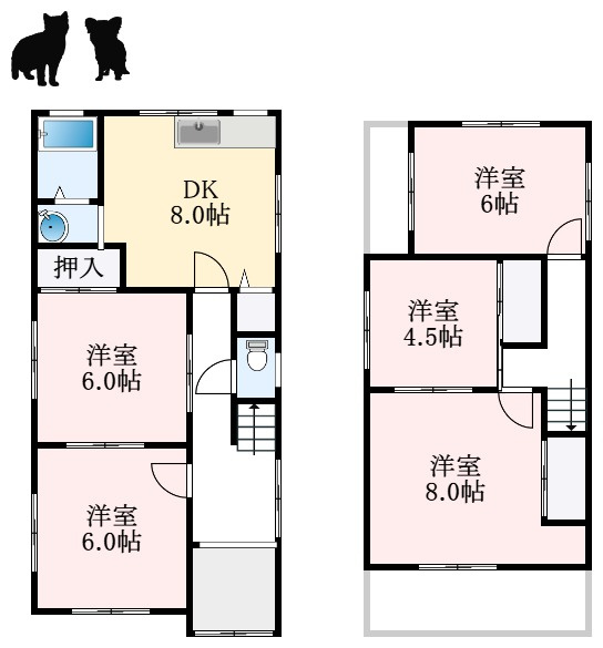 間取り：227103879604