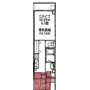 第5クリスタル三国駅前の間取り