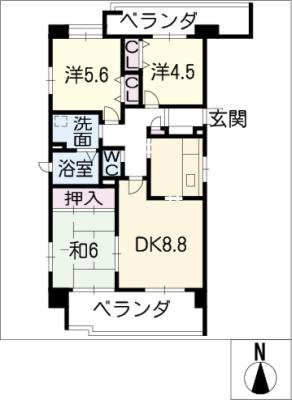 間取り：223038296542