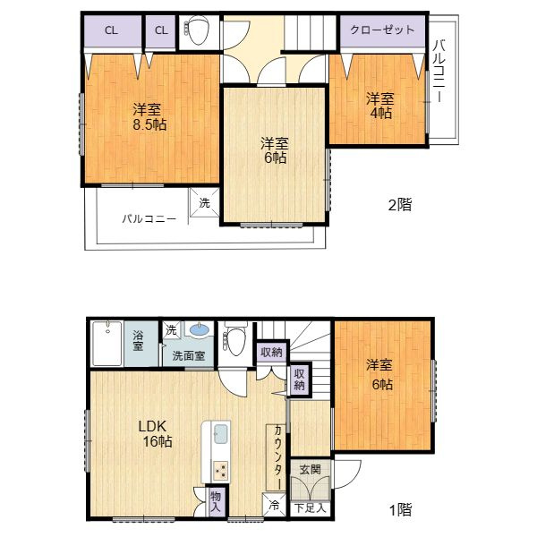 間取り：227102895077