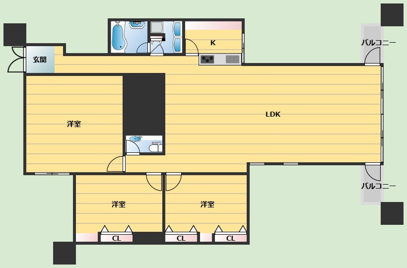 間取り：227101367645