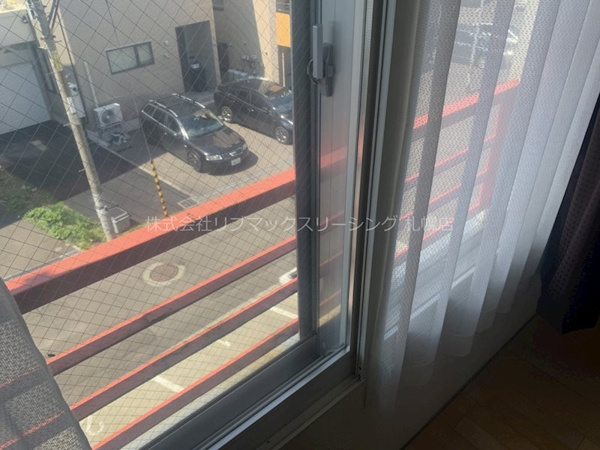 ＭＯＤＵＬＯＲ中島公園2ndのバルコニー