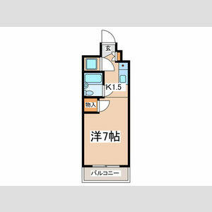 大蔵グリーンマンションの間取り