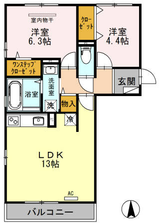 間取り：227102185569