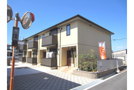 クレアA棟の外観