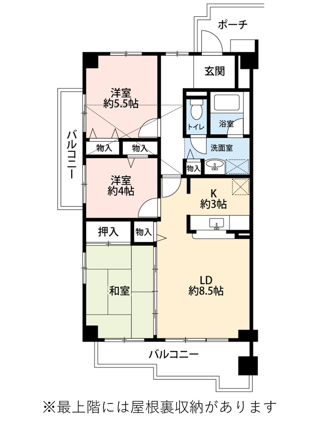 間取り：227104633263