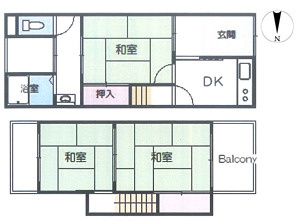 間取り：227087976955