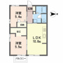 ディアス山本の間取り