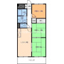 土居田ＯＫビルの間取り