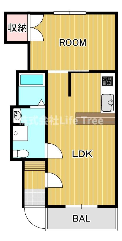 高松市福田町 3階建 築37年のイメージ