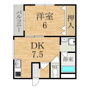 パストラルハイムⅡの間取り
