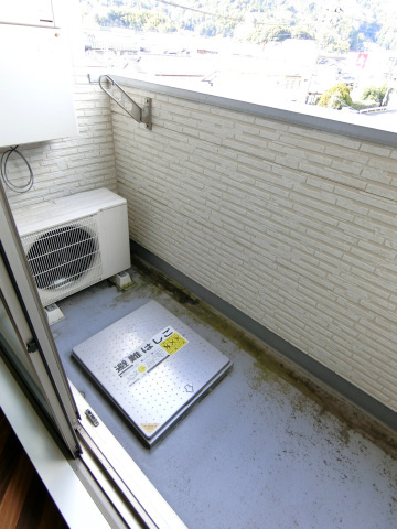 【Le Rivage 大町東のバルコニー】