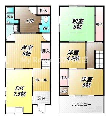 間取り：227101756048