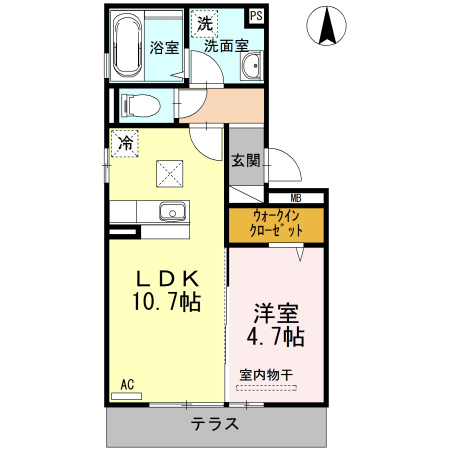 【アナザースカイの間取り】