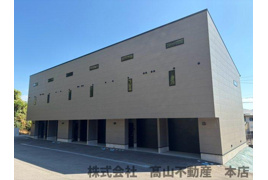 遠賀郡岡垣町旭台のアパートの外観
