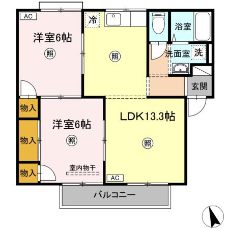 セジュールサバス　C棟のイメージ