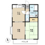 さくらコーポⅡの間取り