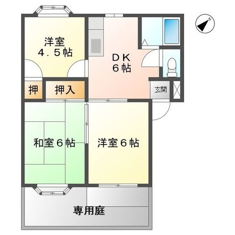 西坂ハイツＢ棟のイメージ