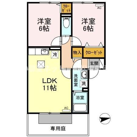 メゾンシャルム木太 B棟のイメージ