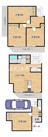 間取り：227104411693