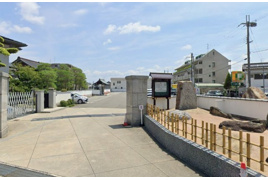 大鏡寺月極駐車場の外観