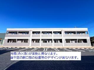 仮）阿見町中郷新築アパートのイメージ