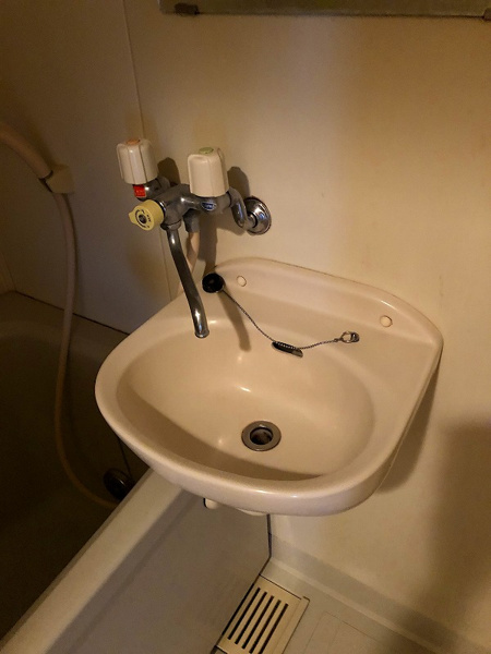 ルミエールアイたまプラーザの洗面所