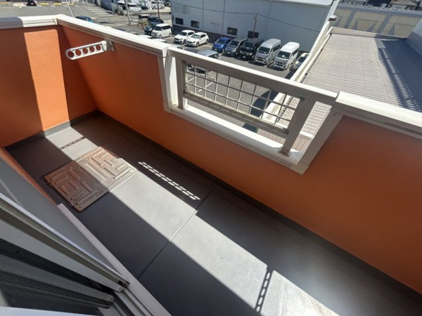 モンサンルージュのバルコニー