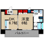リーガル靭本町の間取り