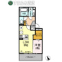  D-room Ｐｅａｃｅ　Ｆｌｏｒａ　知立市西１丁目の間取り