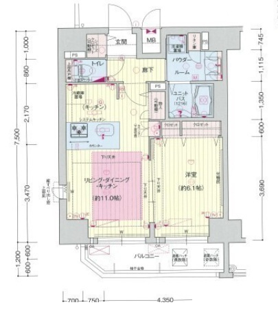 間取り：227102045598