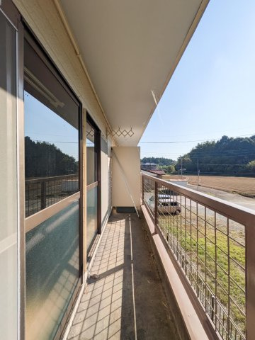 【コーポ森のバルコニー】