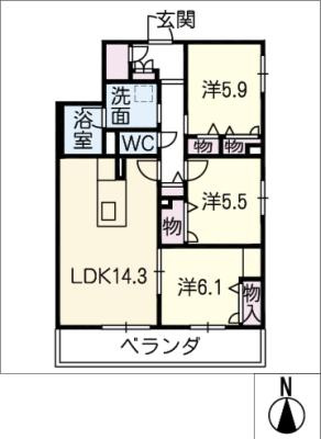 間取り：223039532550