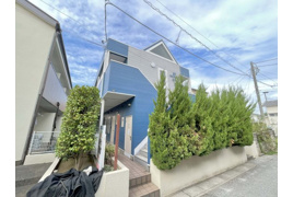 春日部市南のアパートの外観