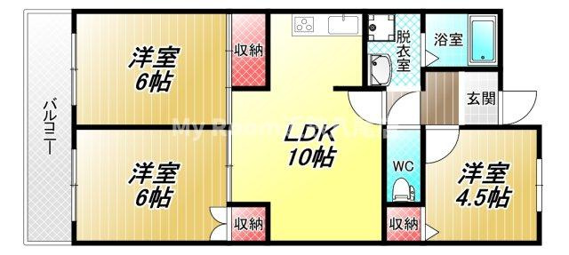 間取り：227104185388